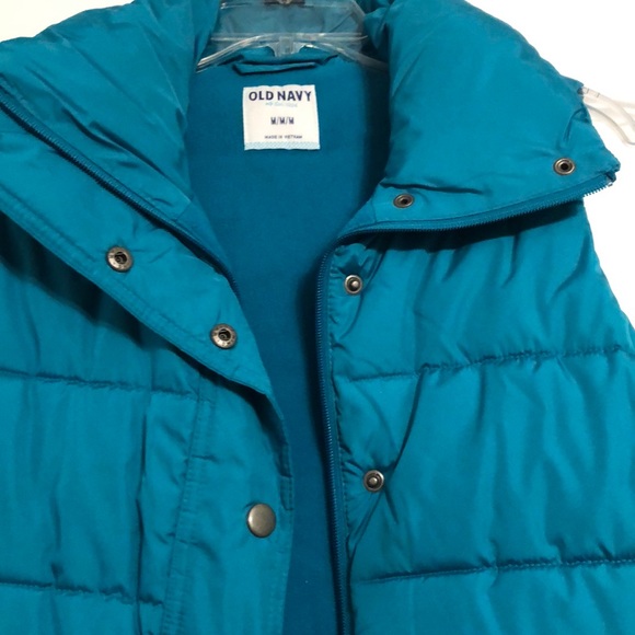 Old Navy Teal Vest - Picture 2 of 4